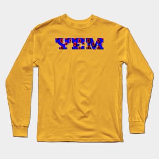 YEM - 3D donut design Long Sleeve T-Shirt